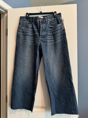 Madewell, Low Slung Baggy Crop, Size 28 NWT